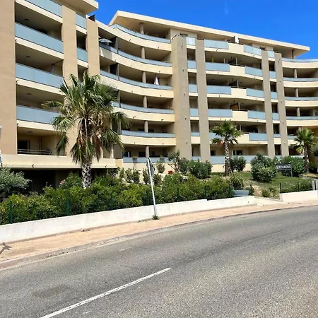 T2 Moderne Et Lumineux, Clim, Terrasse Et Vue Lägenhet Bastia (Corsica)