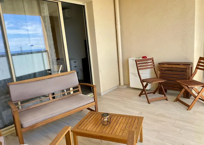 T2 Moderne Et Lumineux, Clim, Terrasse Et Vue * Bastia (Corsica)